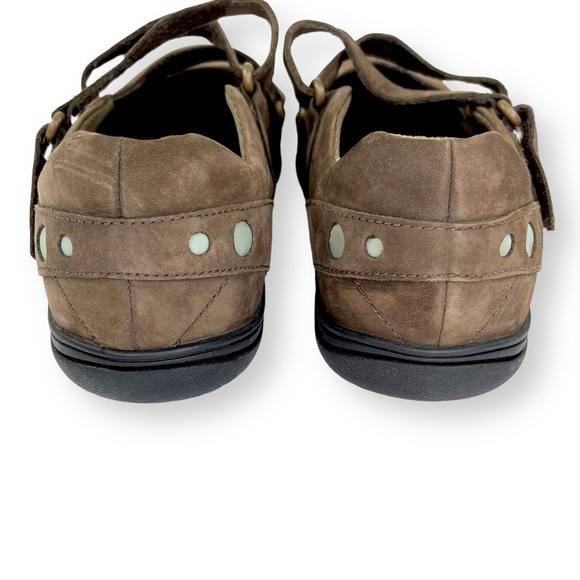Timberland Brown Suede Mary Jane Walking Flats Size 8 - Picture 5 of 7